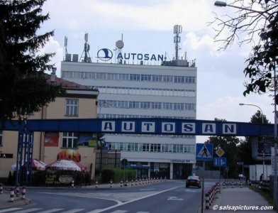 Das war einmal eine der gr&ouml;sten Autobusfabriken Polens: Autosan in Sanok