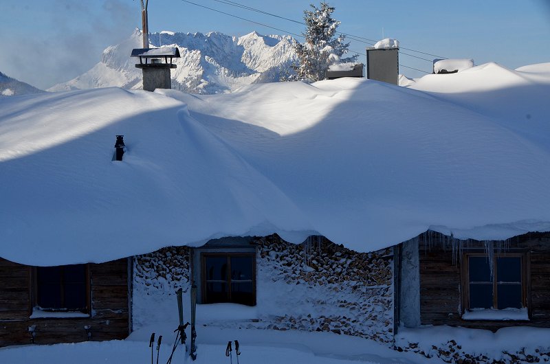 Winter in Tirol: Schnee