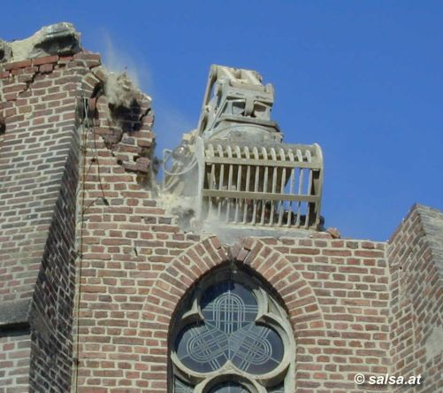 Garzweiler 2, Alt-Otzenrath: Abriss der Kirche