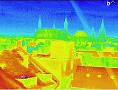 Aachen: W&auml;rmebild / Thermografische Aufnahme